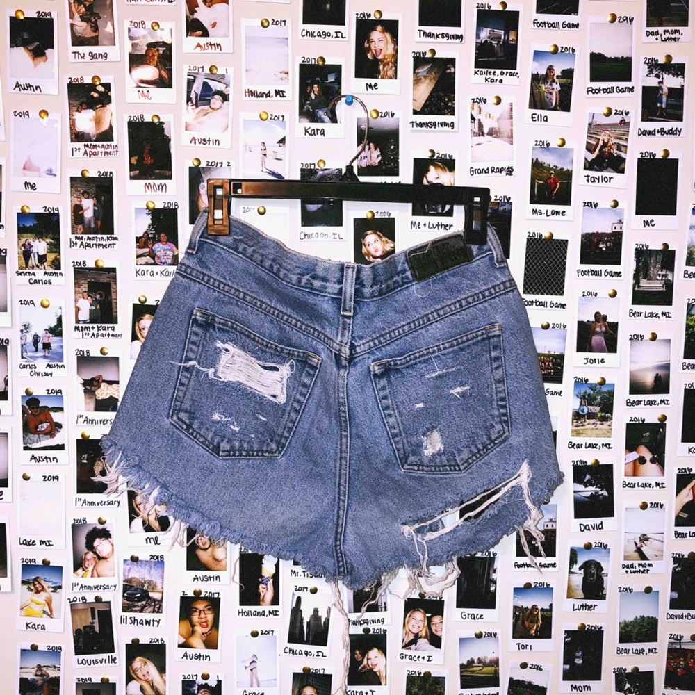 Vintage jean shorts 6